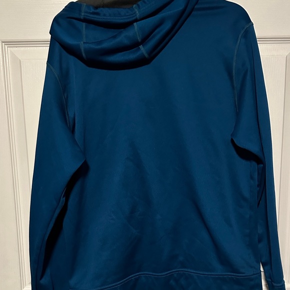 Patagonia Men's teal blue Hoodie Sweater - Picture 5 of 5